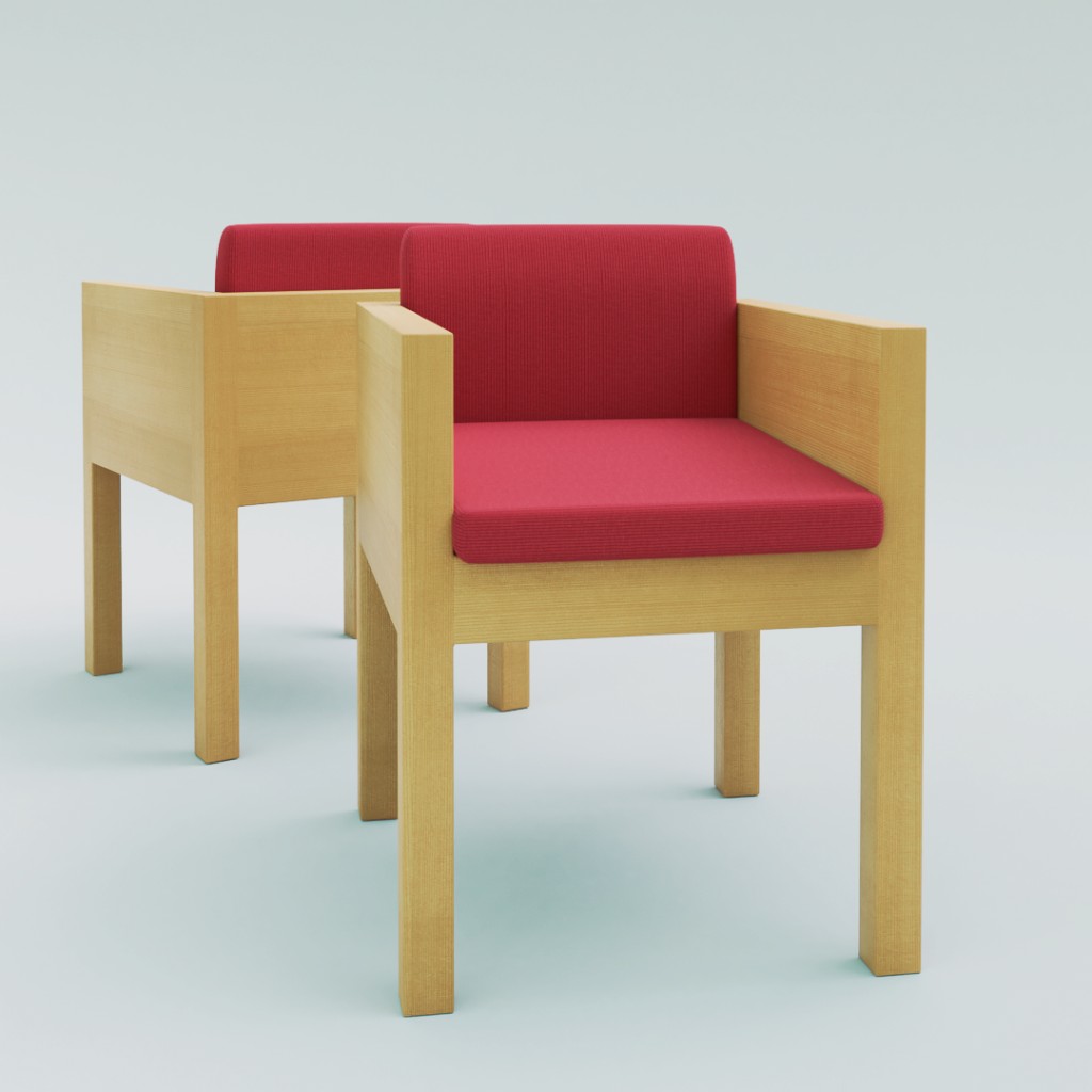 Chair 3d model preview image 1